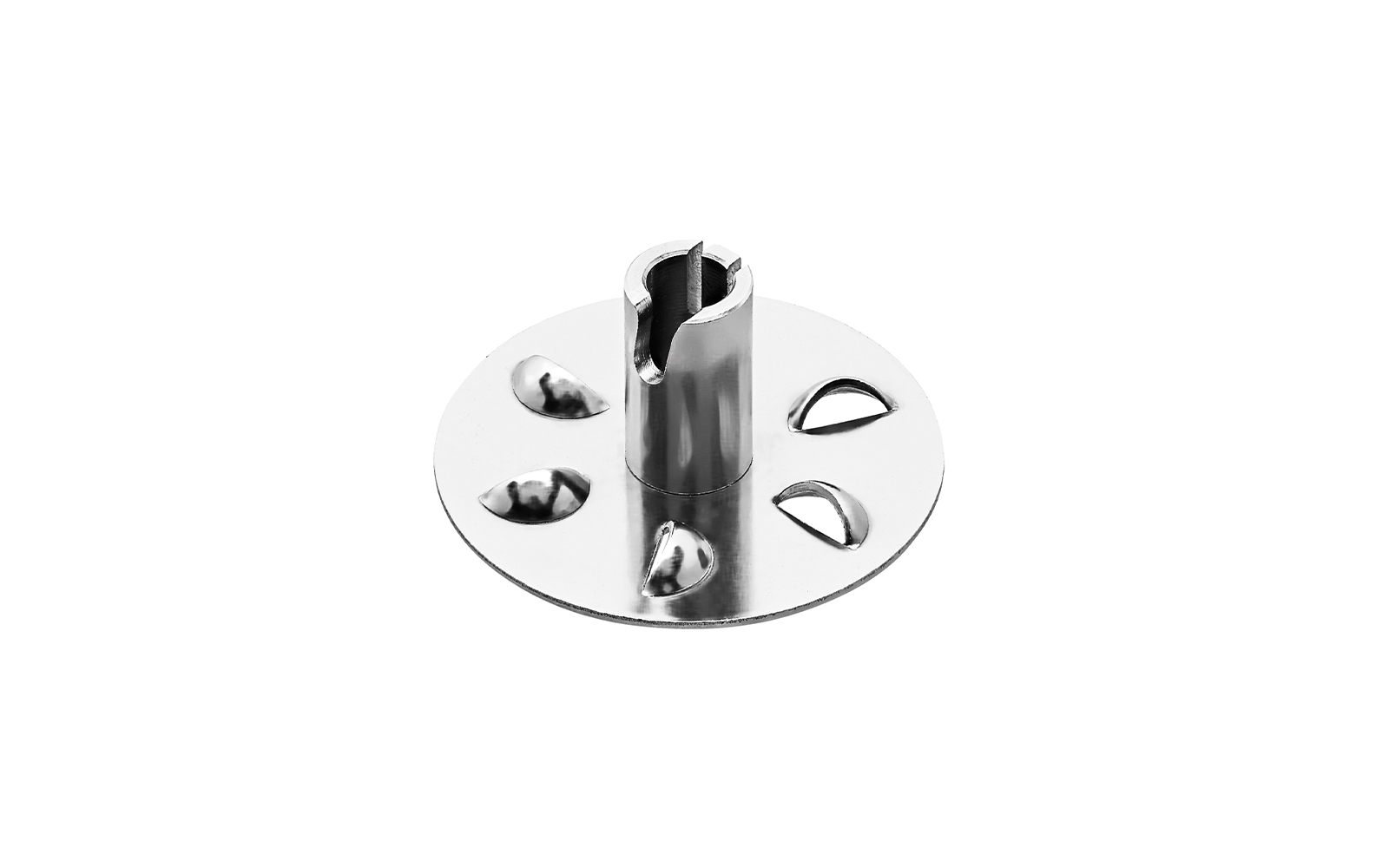 A picture of the mixing disk of the hand blender.