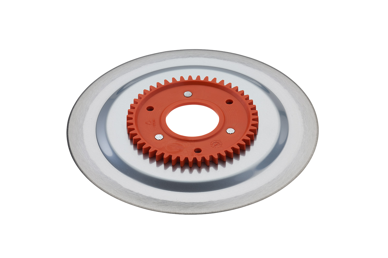Zubehör Smooth ham- and sausage circular blade with an orange gear