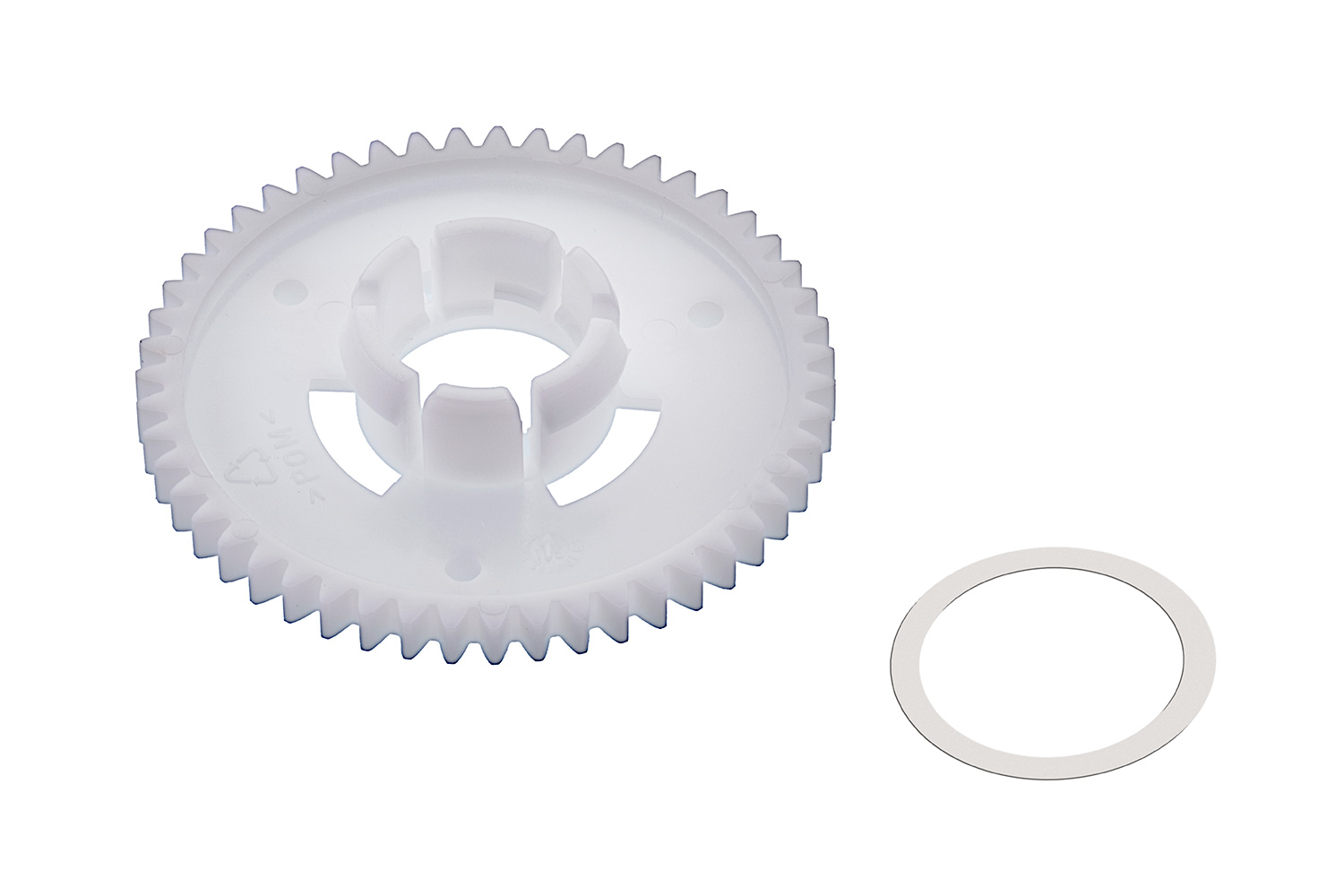 Gear wheel with thrust washer