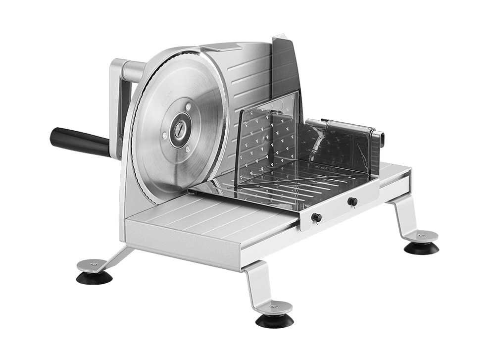 Silver manual food slicer from the brand ritter