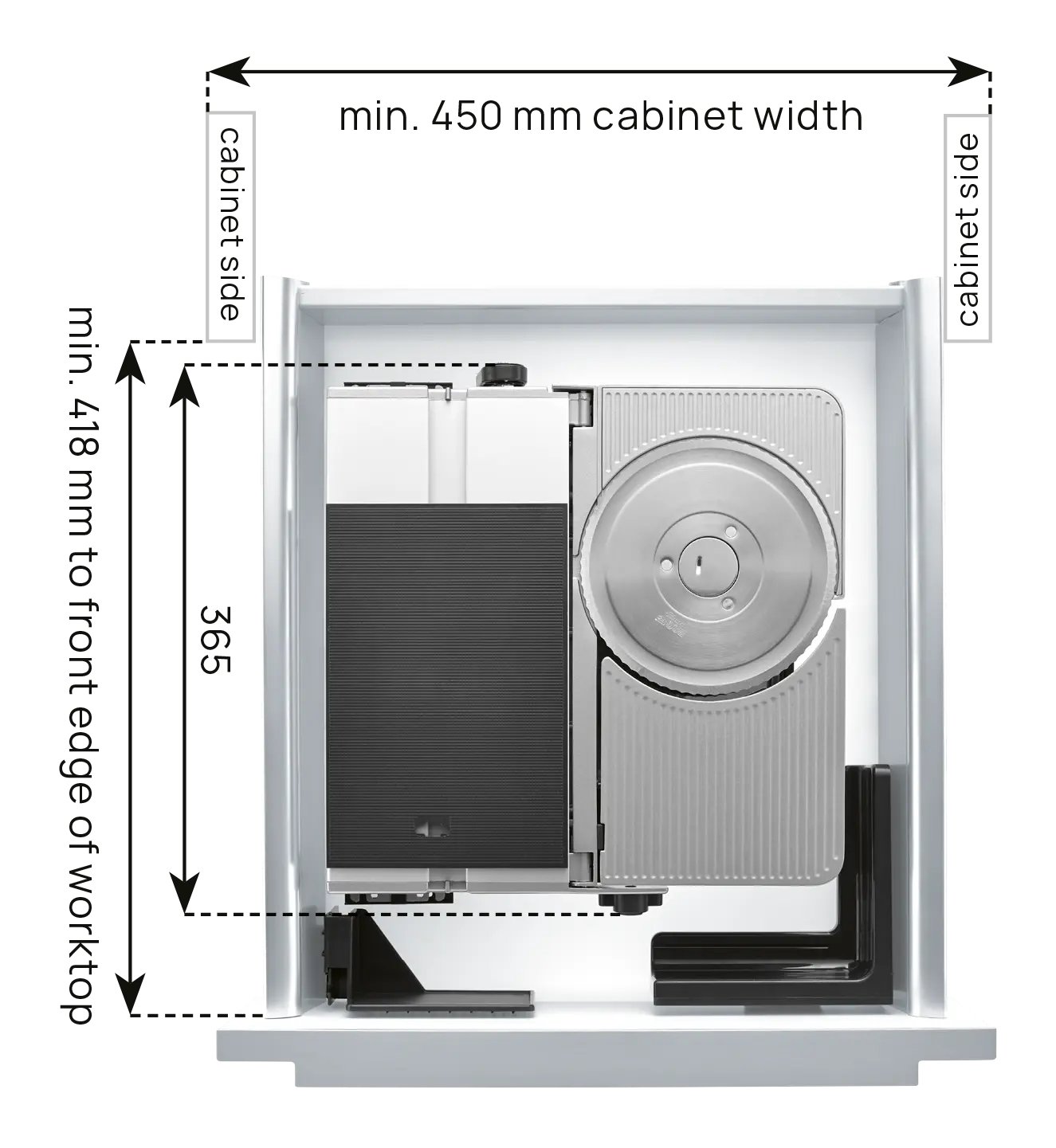 Einbau-Allesschneider BFS 62 SL