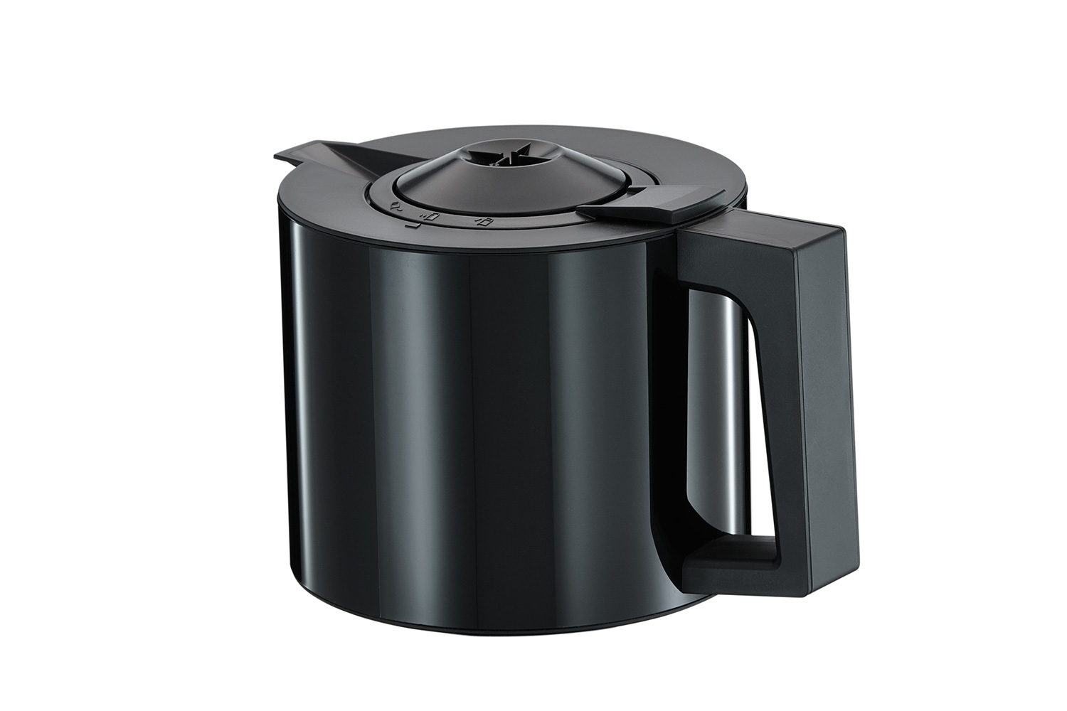 Schwarze Isolierkanne Schwarze Isolierkanne