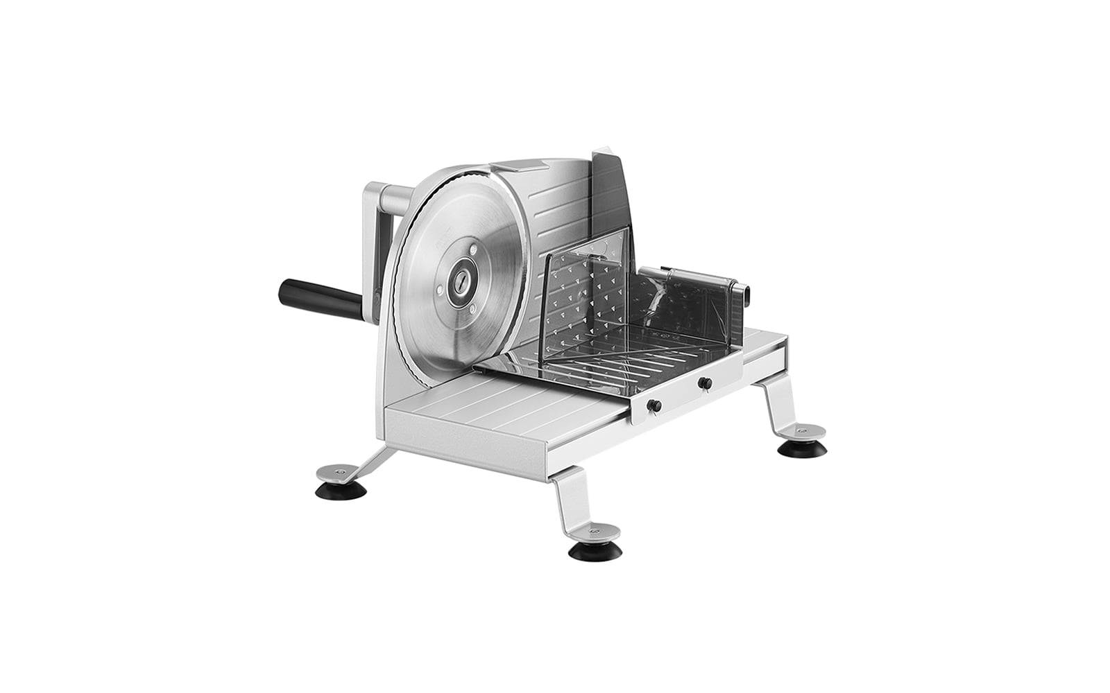 Maximex 7519500 Bread Slicer with Hand Crank, Rustproof Stainless
