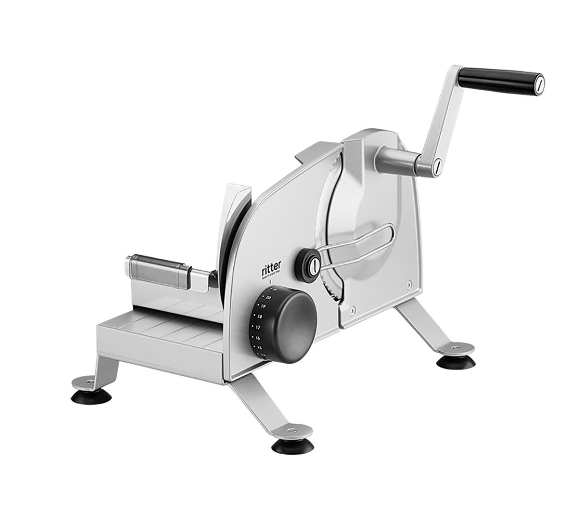 Hand-operated food slicer podio³